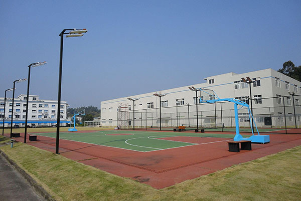 LED Flood Light Project In China. 중국의 LED 홍수 조명 프로젝트.