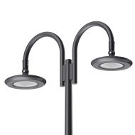 지도된 정원 빛